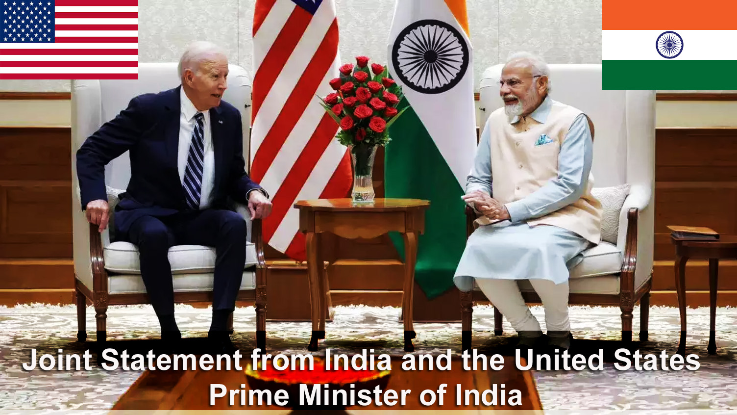 Joint Statement from the United States and India - U.S. Embassy & Consulates in India